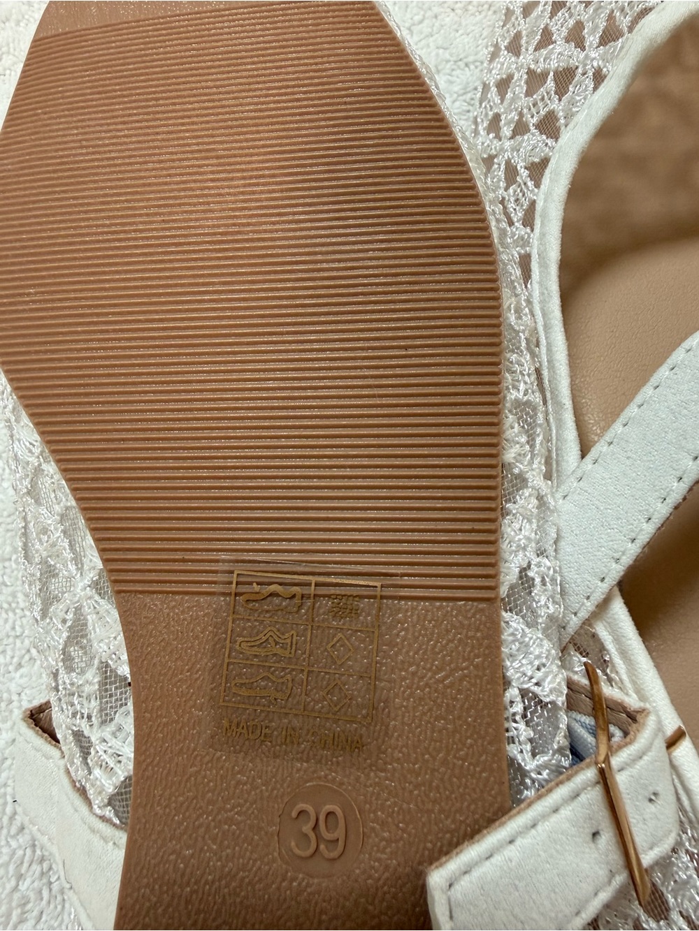 Lace Mary Jane Flats in White — Lightweight Women's Ballet Flats Bundle Savings! - Picture 6 of 9